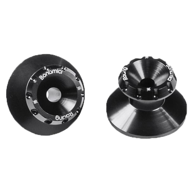Bobbins/Blozen soporte de pie Classic Racing 8mm Bonamici Racing Triumph Street Triple 765 S / R / RS (17-26) 0028_BK 