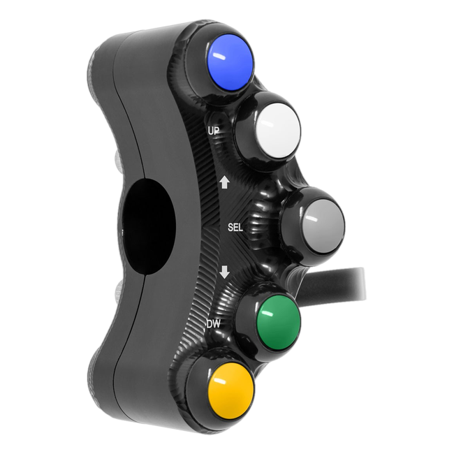Lenkerschalter Sport links JetPrime Kawasaki Ninja ZX-6R (07-17) JP SPS 003 – für I2M-Dashboard