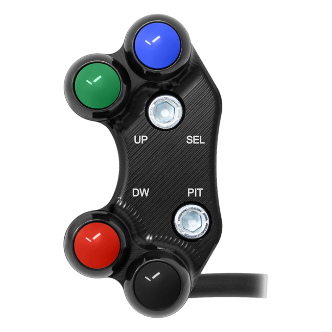 Lenkerschalter SuperSport links JetPrime Kawasaki Ninja 400 (18-24) JP SPS MK300 – für Mectronik-Dashboard