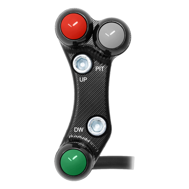 Lenkerschalter SuperSport links JetPrime Yamaha YZF-R6 (17-22) JP SPS MK600Y – für Mectronik-Dashboard