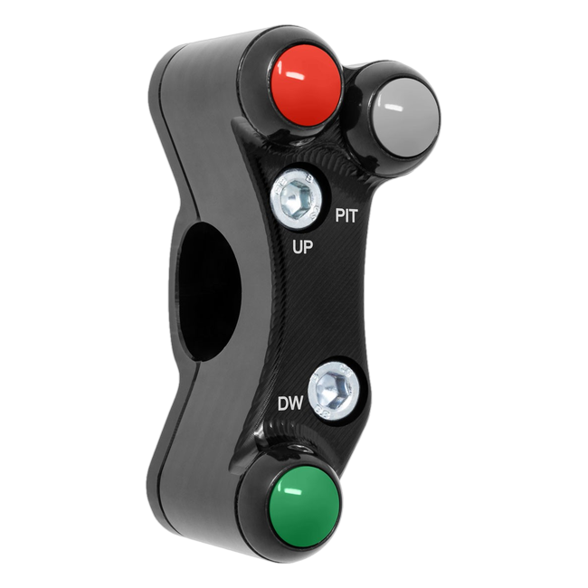 Lenkerschalter SuperSport links JetPrime Yamaha YZF-R6 (17-22) JP SPS MK600Y – für Mectronik-Dashboard