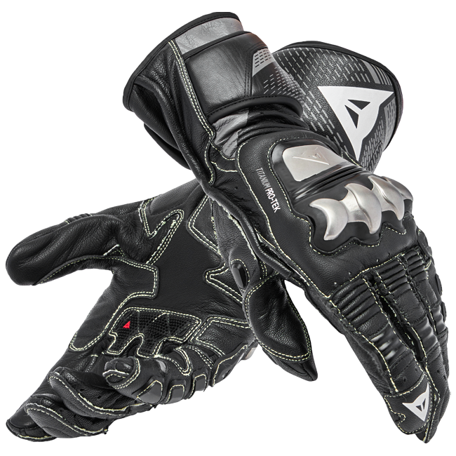 Guantes de moto de cuero Dainese Full Metal 7 Racing | Hombre | Negro | 201810001463100 