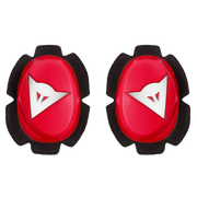 Dainese Pista deslizadores de rodilla Rojo/Blanco 201876166630001 