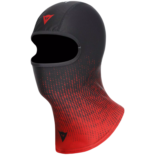 Dainese Pasamontañas Negro/Rojo con logo de Dainese | 201910000681L001 