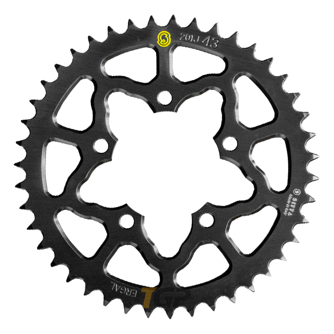Sitta rueda de cadena para portacadenas PVM (201J) – 37-47 dientes, paso 520 