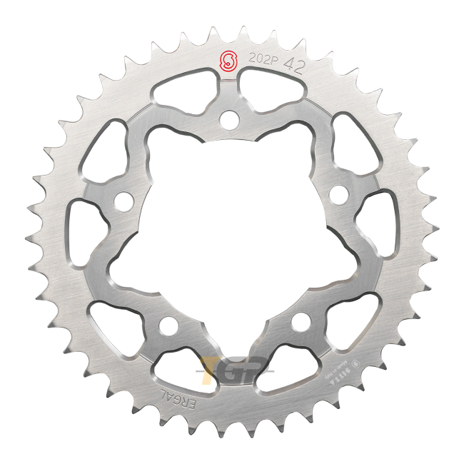 Sitta rueda dentada de aluminio Aprilia RSV4/1100 Factory/R/RR/RF (09-25) (202P) – 37-48 dientes, paso 520 