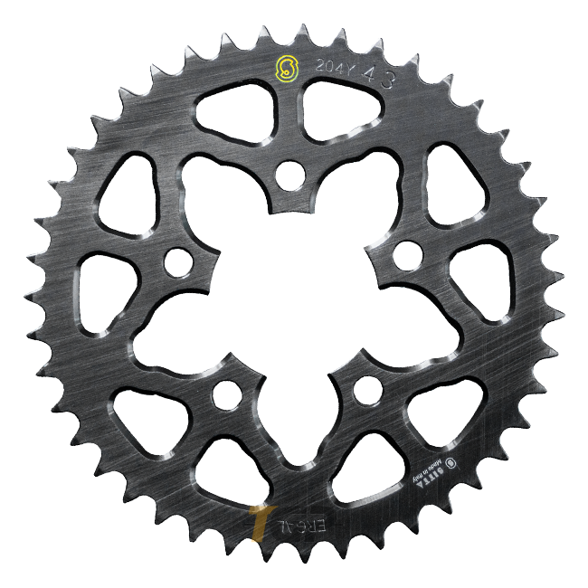 Sitta Rueda de cadena de aluminio BMW HP rueda forjada HP4 y HP4 Race (204Y) – 37-47 dientes, paso 520 