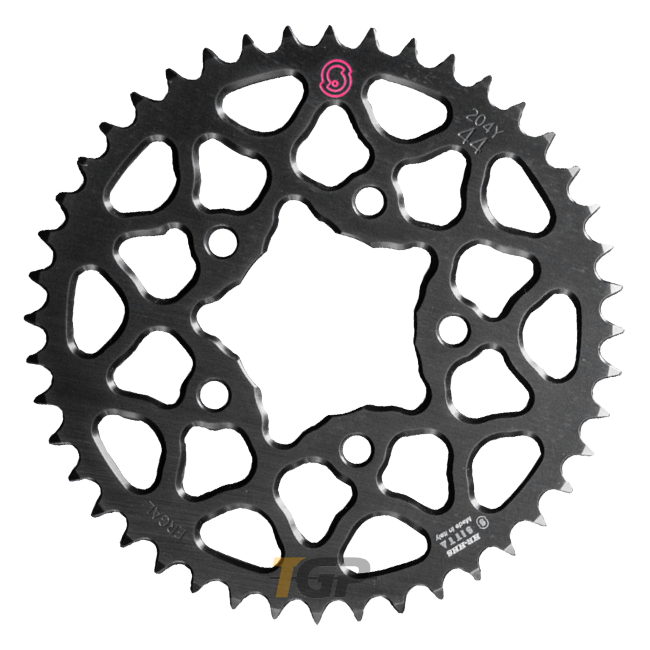 Sitta GP Rueda de cadena de aluminio BMW HP Schmiederad HP4 y HP4 Race (204Y-HR20GP) – 37-47 dientes, 520 división 