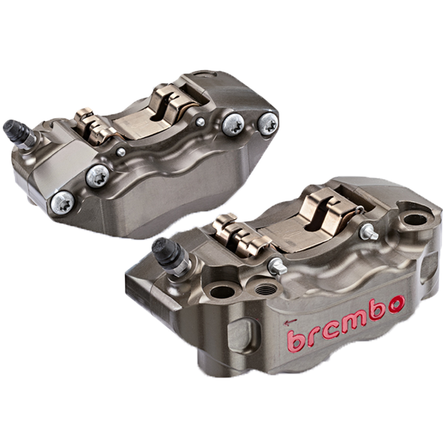 Kit de pinzas de freno Brembo Radial CNC P4 30/34 de 2 piezas 108mm 220A01610 