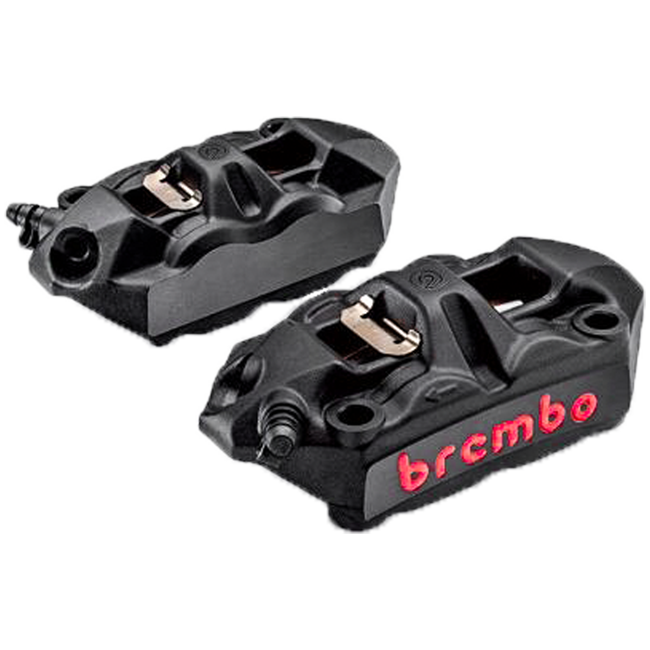 Kit de pinzas de freno Brembo Radial M4 Monoblock negro 100mm 220988550 