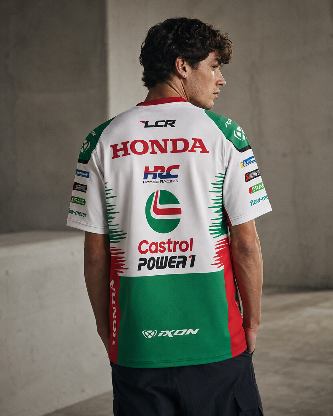 Replica camiseta para hombre del LCR Honda Racing Team Johann Zarco #5 2026 IXON 