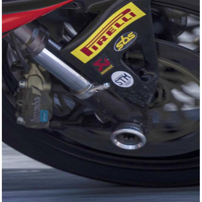 Schnellwechsel-Kotflügelhalter-Ring für 43-mm-Gabeln Melotti Racing KSPM.AUN.43 – Bild 2