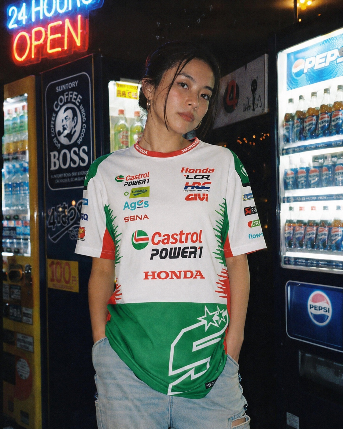Replica camiseta para hombre del LCR Honda Racing Team Johann Zarco #5 2026 IXON 