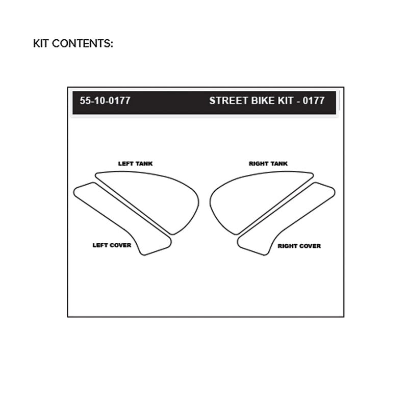Stompgrip Vulcano Almohadillas de Tracción Honda CBR 1000 RR-R SC82 (20-25) 55-10-0177 