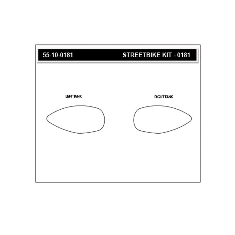 Stompgrip Vulcano Almohadillas de Tracción Aprilia RS 660 (20-25) 55-10-0181 