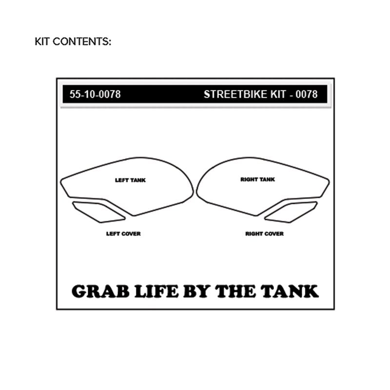 Stompgrip Icon Traction Pads Triumph Daytona 675/R (13-18) 55-14-0078 