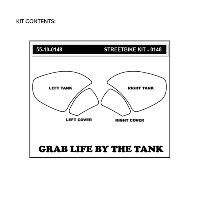 Stompgrip Icon Traction Pads Ducati Panigale V4/S/R (18-21) 55-14-0148 