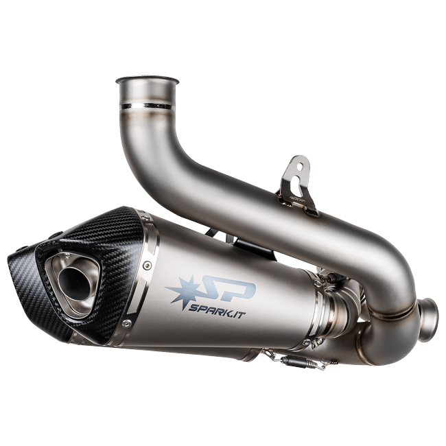 Spark Exhaust Komplettanlage Racing Satz Konix Evo Titanium Ducati Panigale V4/S/R (25-26) GDU8856T