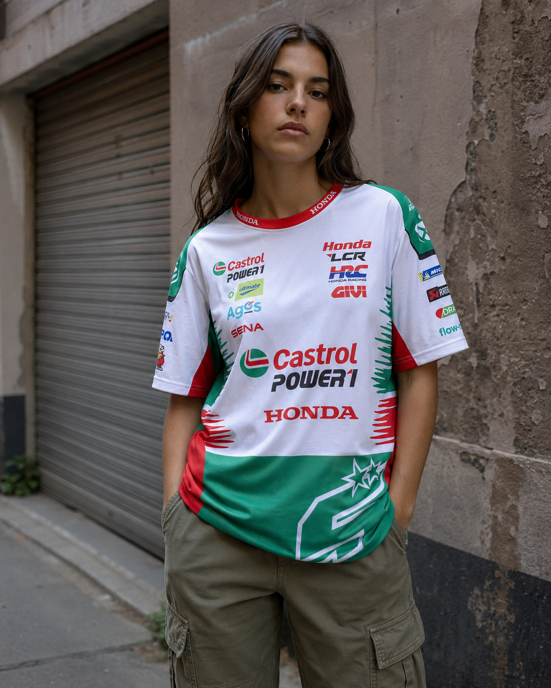 Replica camiseta para hombre del LCR Honda Racing Team Johann Zarco #5 2026 IXON 