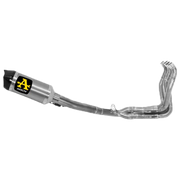 Sistema de escape completo Arrow Competition Evo de acero inoxidable para Suzuki GSX-R 1000 (17-23) 71160CKR 
