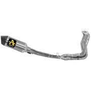 Sistema de escape completo Arrow Competition de acero inoxidable para Yamaha YZF-R3 (15-20) 71180CKZ 