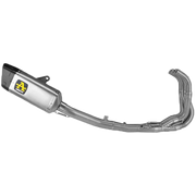 Sistema de escape completo Arrow Competition de acero inoxidable para Kawasaki ZX-4RR (23-25) 71233PTZ 