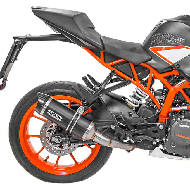 Escape Arrow Slip-On Thunder de aluminio oscuro para KTM RC 390 (17-20) 71860AKN 