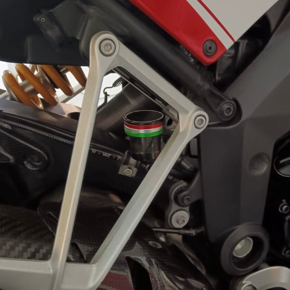 Tapa del depósito de compensación trasero Tricolore K-Bike Ducati Panigale V4/S/R (18-24) TS035 