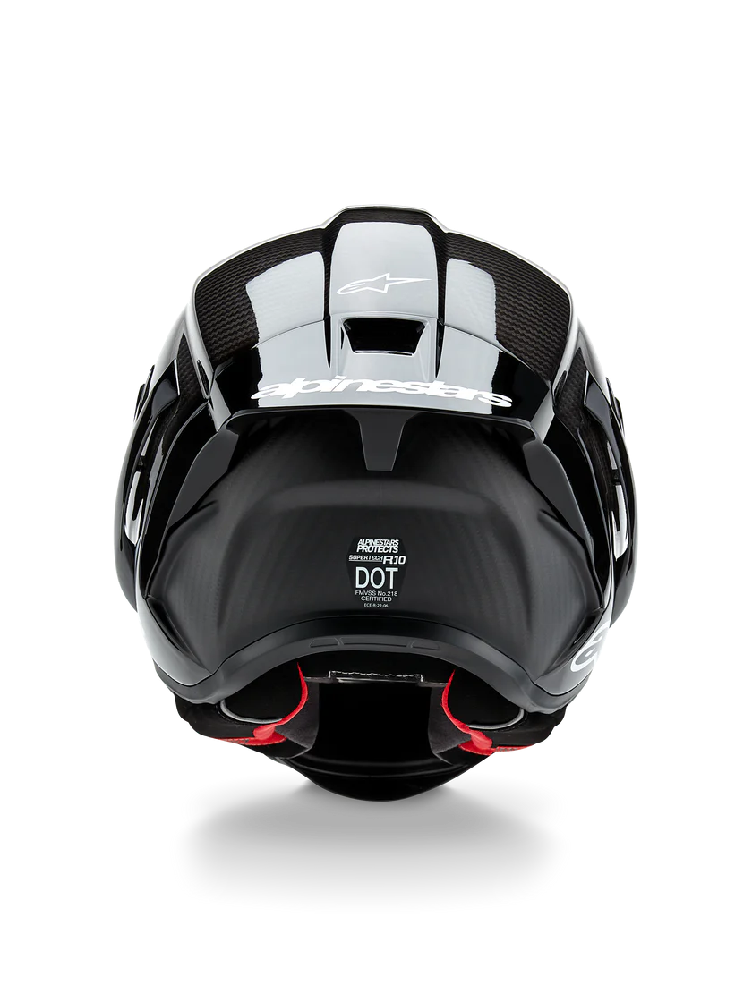 Alpinestars Supertech R10 Solid Casco Carbono Brillante 8200124-1902 