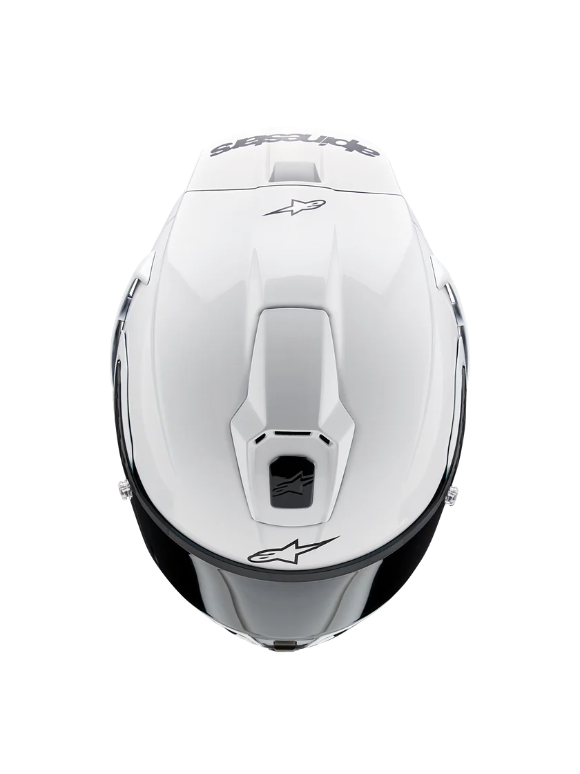 Alpinestars Supertech R10 Solid Casco Blanco Brillante 8200124-2170 