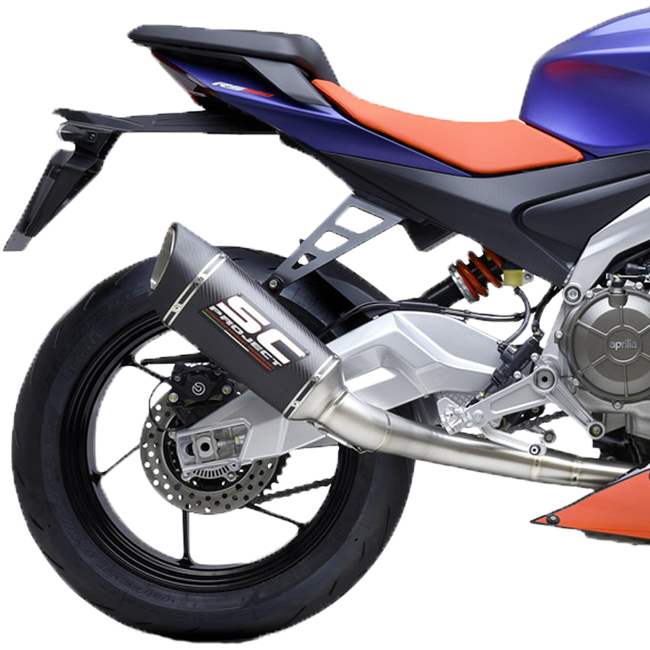 SC-Project Trofeo Titan sistema de escape completo 2-1 SC1-R Aprilia RS 660 (20-25) A23A-TC90 
