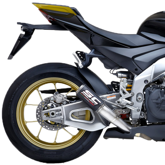 SC-Project Slip-On CR-T Aprilia RSV4 1100 Factory (21-25) A27A-T36 