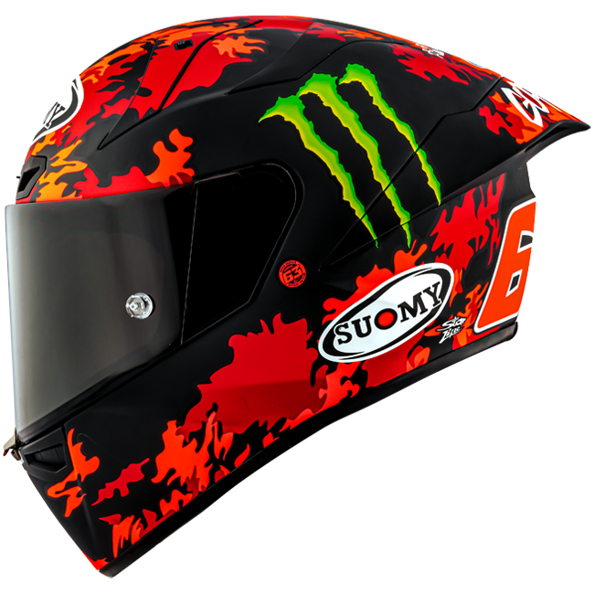 Suomy S1-XR GP Casco Francesco Pecco Bagnaia Replica Monster 2025 K6SX0017 