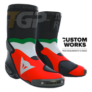 Botas de moto de carreras y carretera Dainese Axial 2 Air para hombre | Edición Italia | Custom Works 