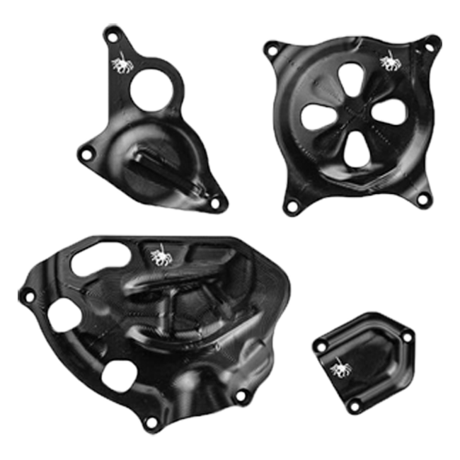 Cubierta de protección de motor de aluminio Spider Racing BMW S1000RR K67 (19-25) 20.B186 