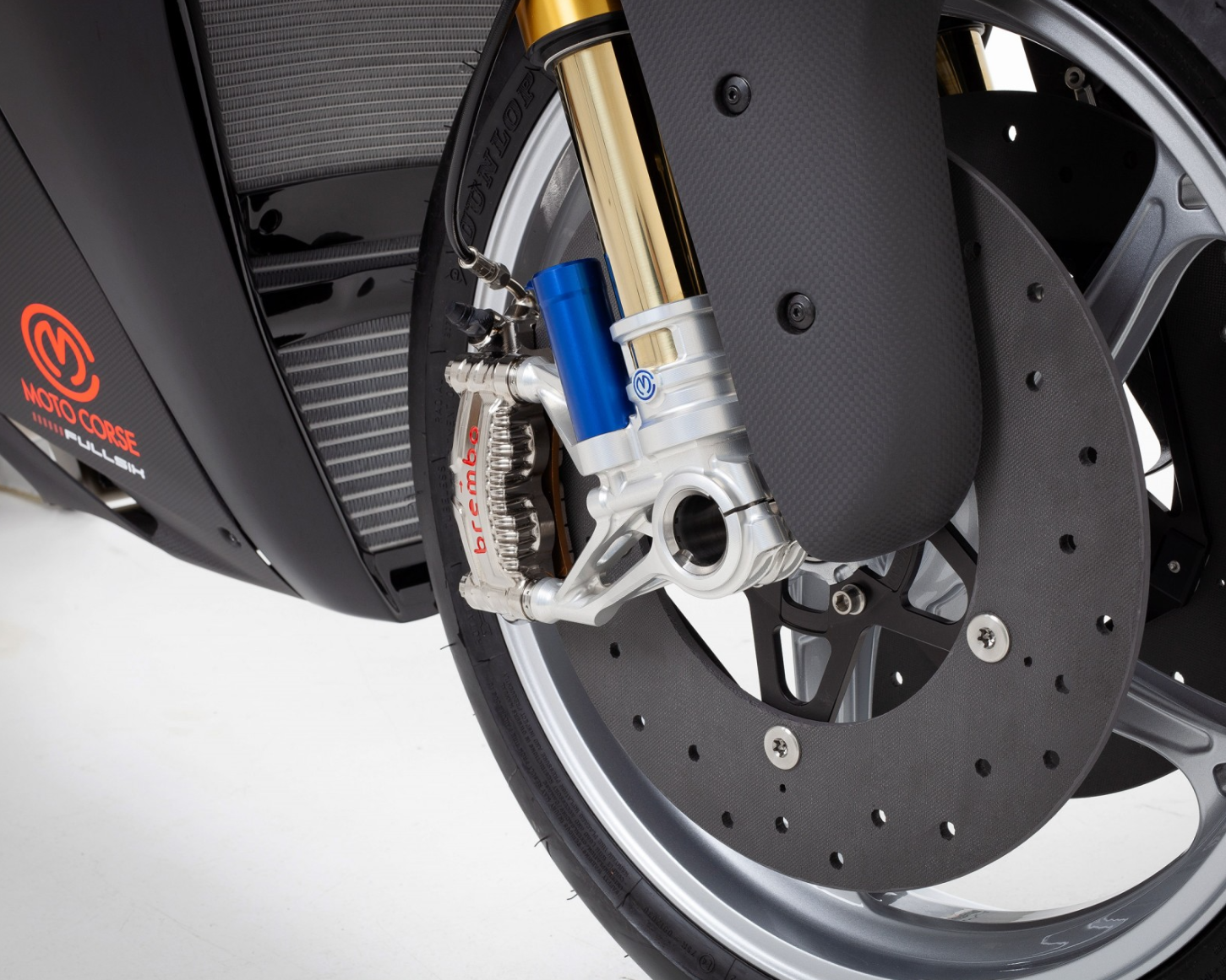 Kit SICOM Carbon-Cerámica Discos de freno Estilo GP SSP 330x6mm para Ducati Panigale V4/S/R (25-26) 