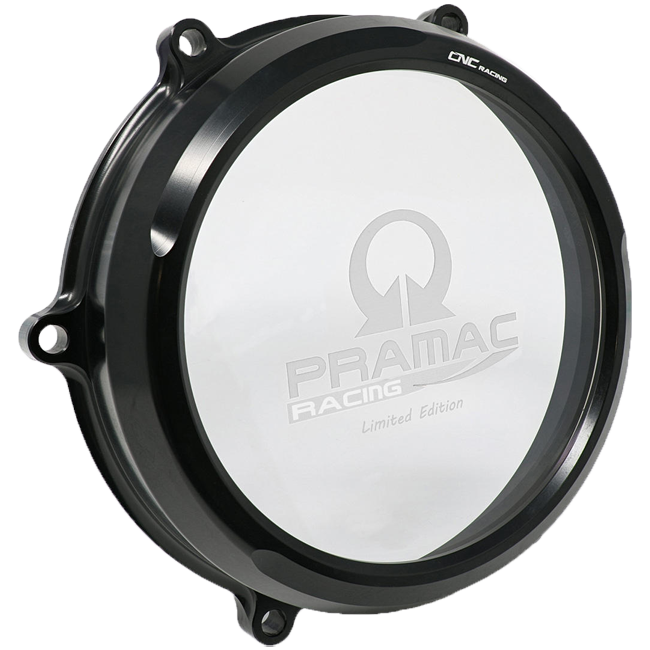 Tapa de embrague transparente Pramac Racing Edición Limitada CNC Racing Ducati Panigale V4/S (2025) CA210PR 