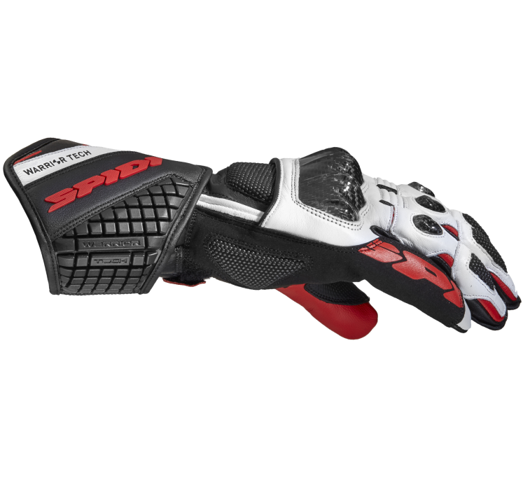 Guantes de cuero para moto Spidi Carbo 5 Racing | Hombre | Rojo | A185014 