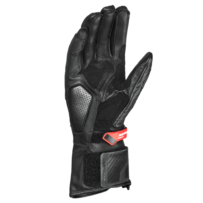 Guantes de cuero para moto Spidi Carbo Fit Racing | Hombre | Rojo | A226014 