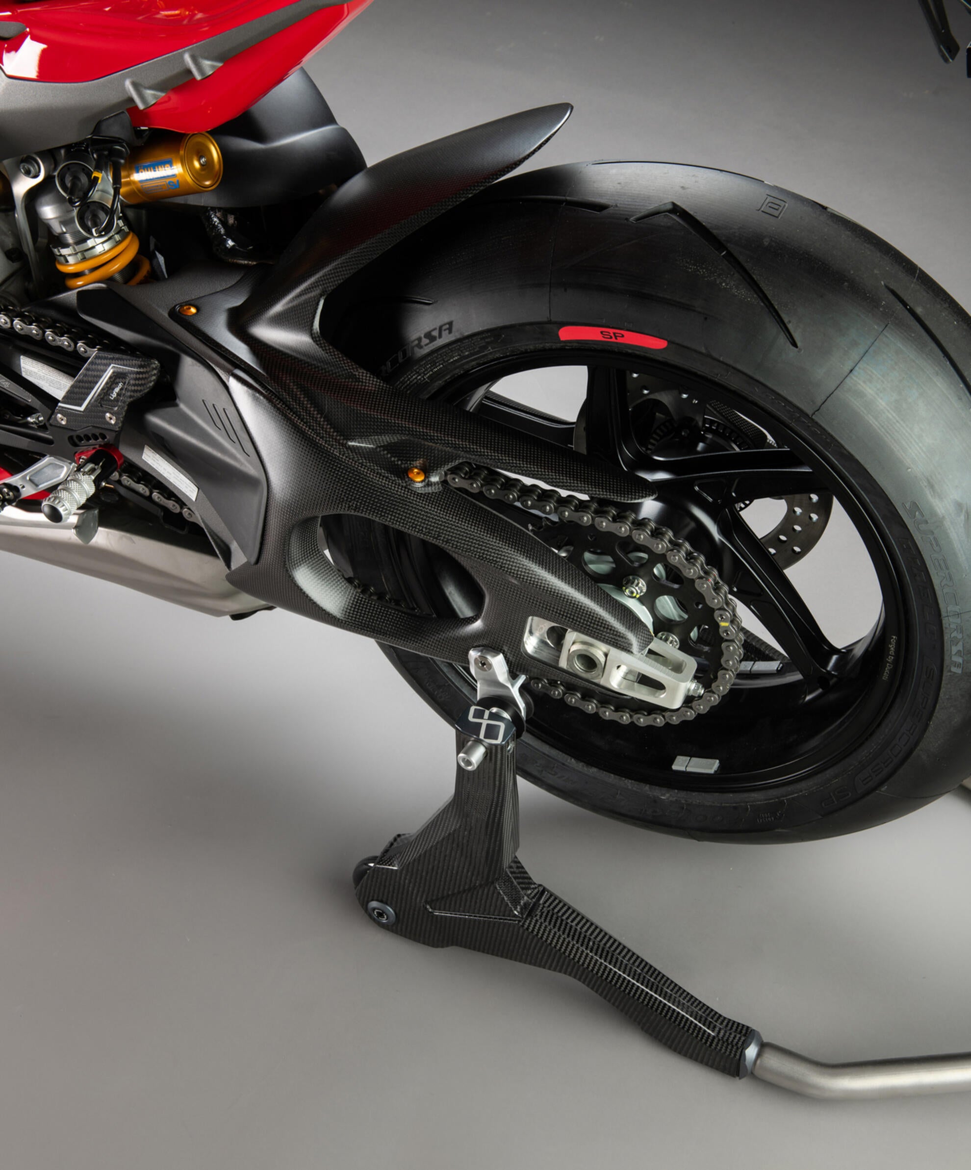 Guardabarros trasero de carbono LighTech Ducati Panigale V4/S (2025) CARD2420M 
