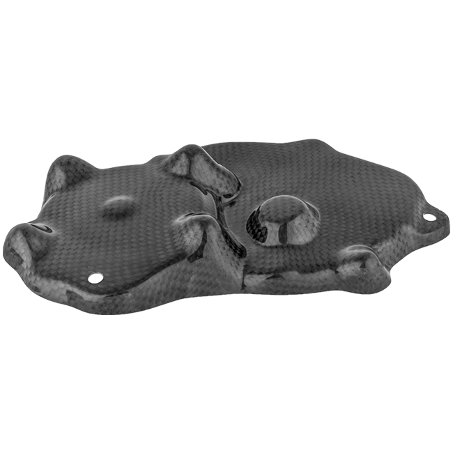 Cubierta de Pick-Up de Carbono LighTech Kawasaki ZX-6R/636/RR (09-25) CARK9518 