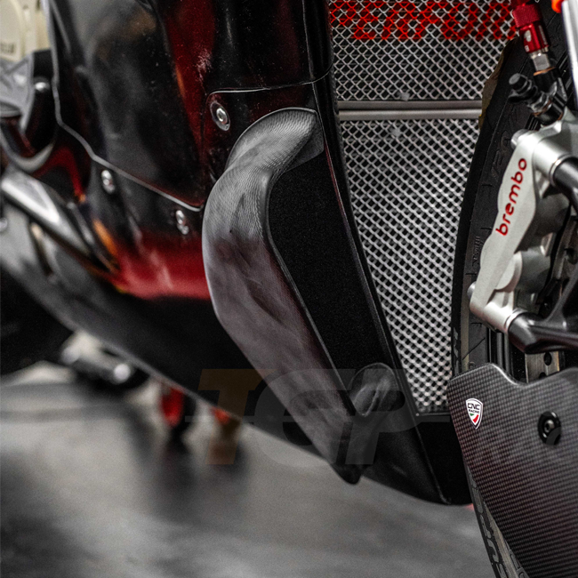 Juego de Sidepods de Esquina Lavatex AP Carbon Line Ducati Panigale V4/S/R (25-26) 