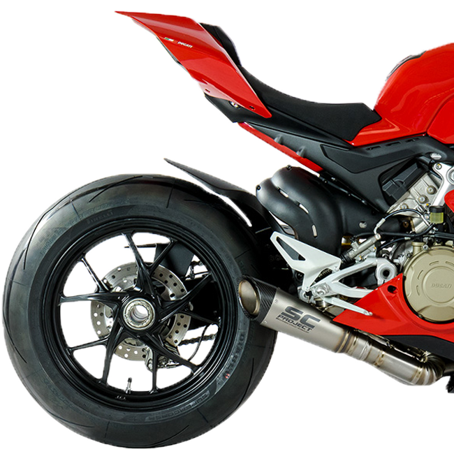 SC-Project Sistema de escape semi-completo S1 Ducati Panigale V4/S (18-20) D26A-LT41T 