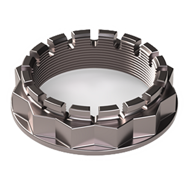 Tuerca trasera de rueda de titanio K-Bike Ducati Panigale V4/S/R (18-24) DM48x1.5TIT 
