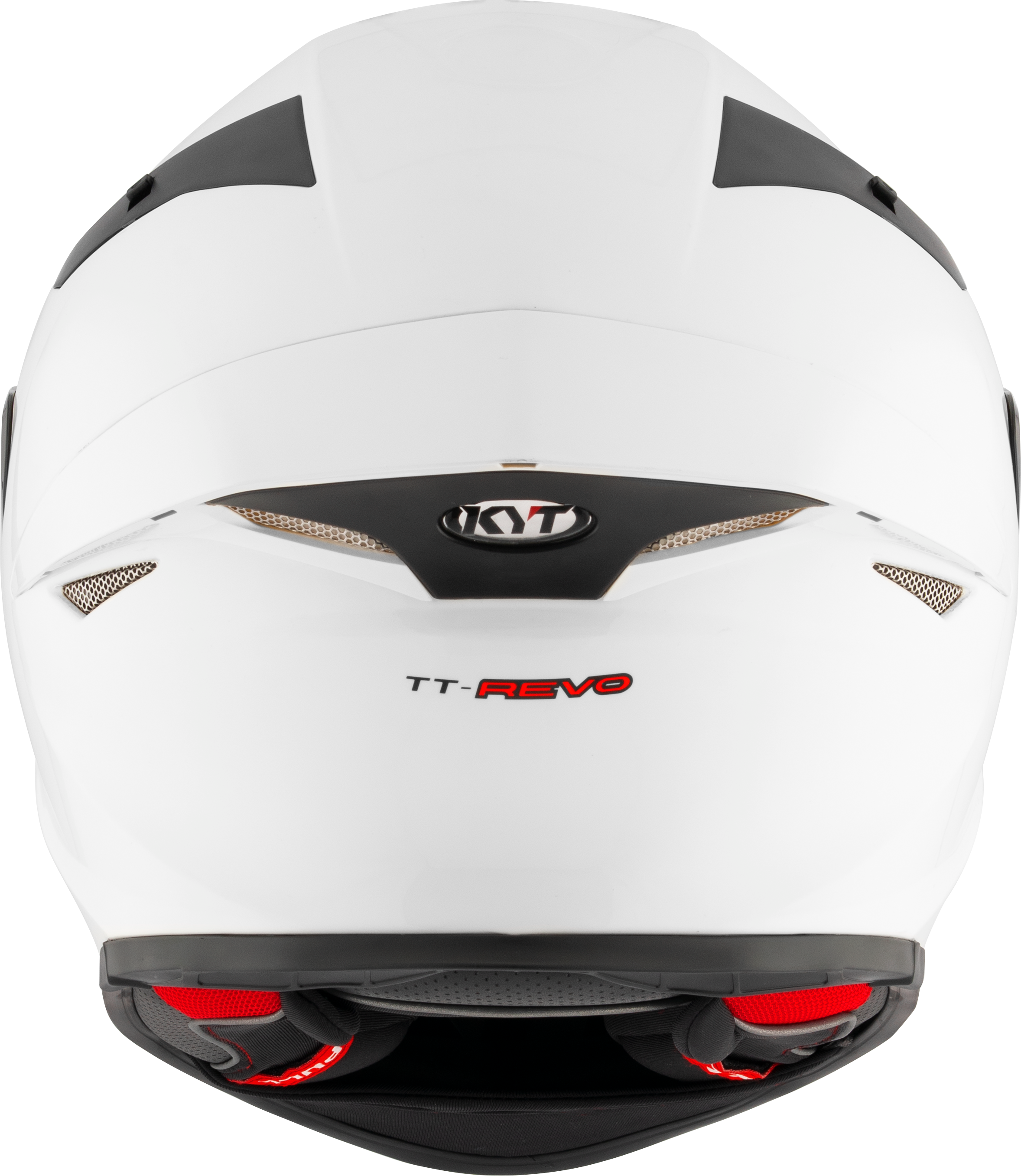 KYT TT-Revo casco blanco brillante Y6TR00W3 