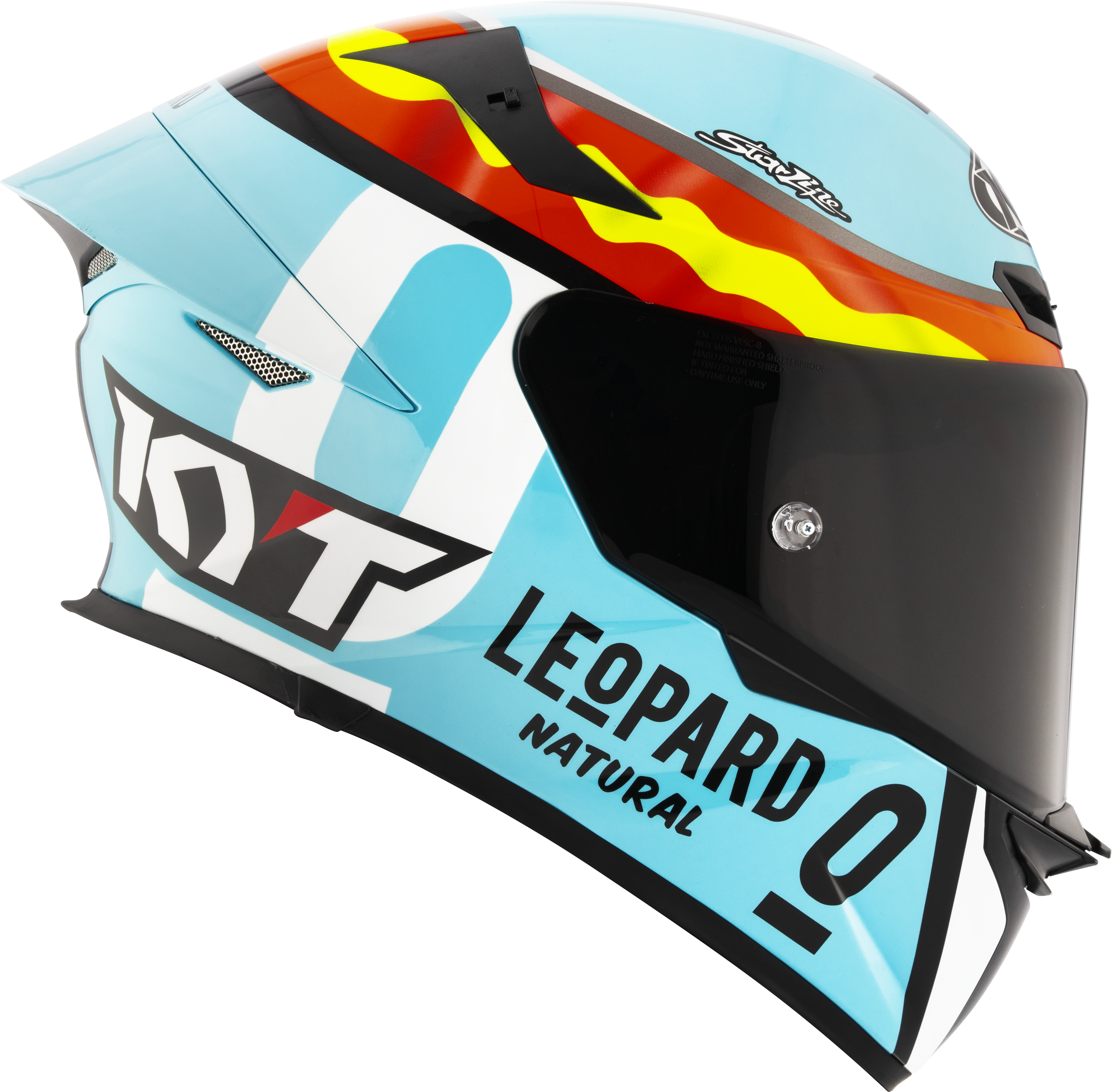 KYT TT-Revo Casco Réplica Leopard Racing España Y6TR0018 