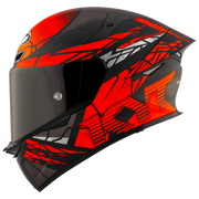 KYT TT-Revo Casco Combustión Rojo mate Y6TR0038 