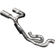 Sistema de escape Vandemon semi-completo de titanio para Ducati Panigale V4/S/R (18-21) 