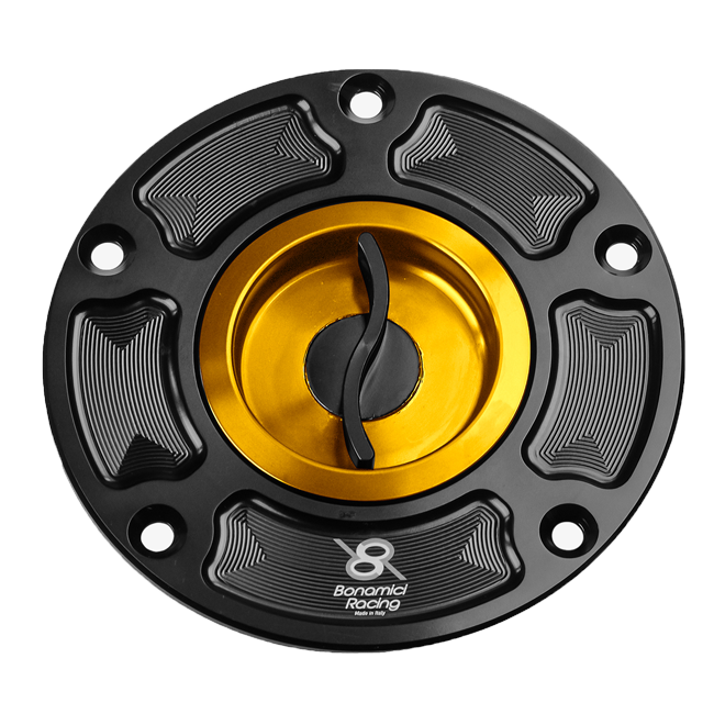 Tapa de tanque con cierre rápido Bonamici Racing Aprilia RSV4/1100 Factory/R/RR/RF (09-25) FC030 