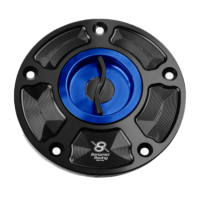 Tapa de tanque con cierre rápido Bonamici Racing Kawasaki ZX-6R/636/RR (07-17) FC070 